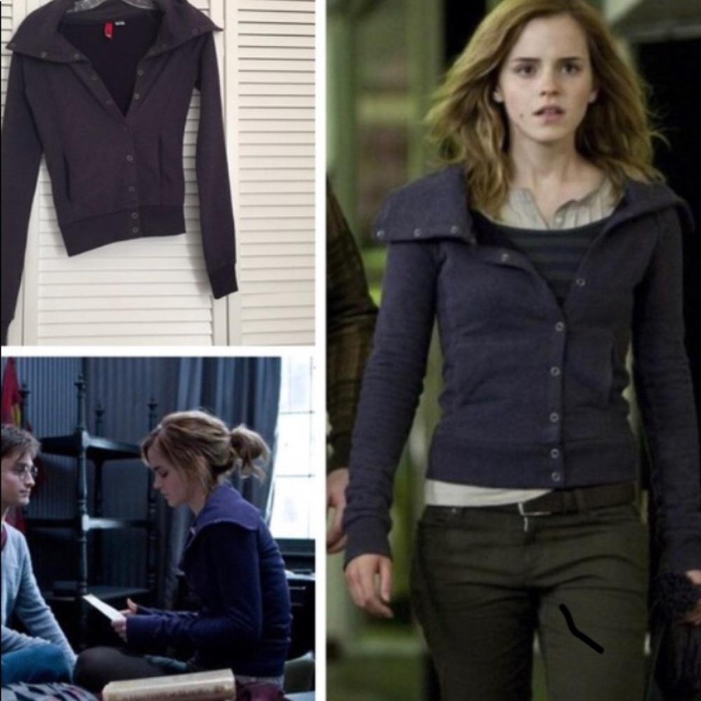 Hermione Granger Purple Jacket aso Deathly Hallows